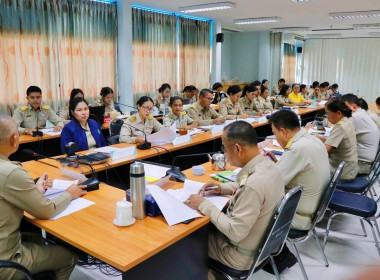 การประชุมขับเคลื่อนการปฏิบัติงานตามระบบการส่งเสริมสหกรณ์และกลุ่มเกษตรกร ประจำเดือนมีนาคม 2568 ของสำนักงานสหกรณ์จังหวัดนครศรีธรรมราช ในการนี้ประธานฯ ได้มีการประกาศเจตนารมณ์ นโยบายไม่รับของขวัญและของกำนัลทุกชนิดจากการปฏิบัติหน้าที่ (No Gift Policy) ประจำปี ... พารามิเตอร์รูปภาพ 26